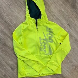 Nike hot yellow jacket youth